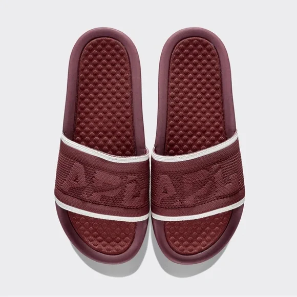 APL Men\'s Lusso Slide in Burgundy and Cream NWT New in Box Size 11 Men Men main image 4